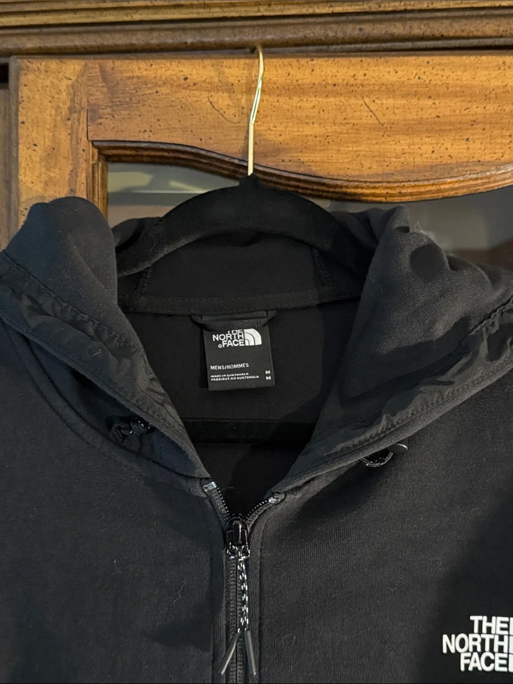 The North Face Black Zip-Up Hoodie Jacket
